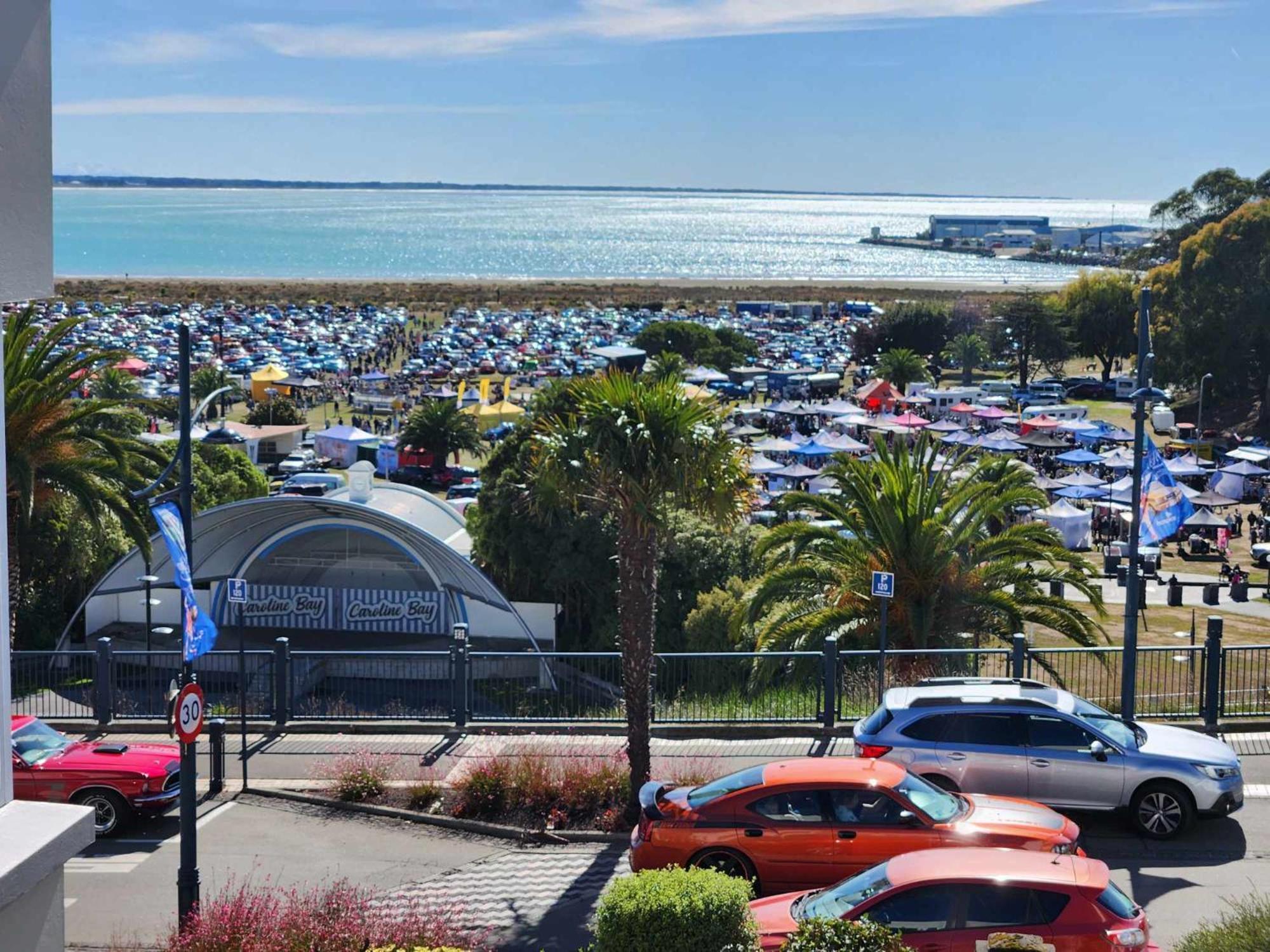 Apartamento Art Deco Beauty On The Bay Hill Timaru Exterior foto